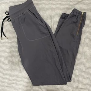Zyia dark grey zipper joggers